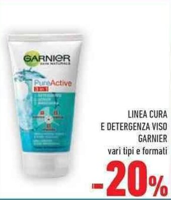 Conad Garnier Linea Cura e Detergenza Viso offerta