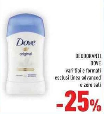 Conad Dove Deodoranti offerta