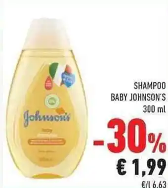 Conad Baby Johnson's Shampoo 300 ml offerta