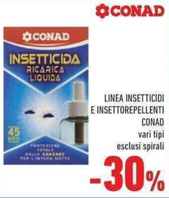 Conad Conad Linea Insetticidi e Insettorepellenti offerta
