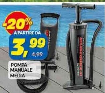 Risparmio Casa Pompa Manuale Media offerta