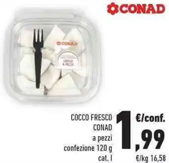 Conad Conad Cocco Fresco 120 g offerta