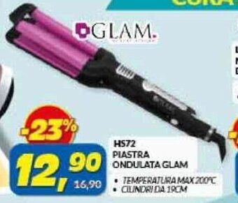 Risparmio Casa Glam HS72 Piastra Ondulata offerta