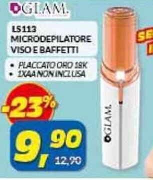 Risparmio Casa Glam LS113 Microdepilatore Viso E Baffetti offerta