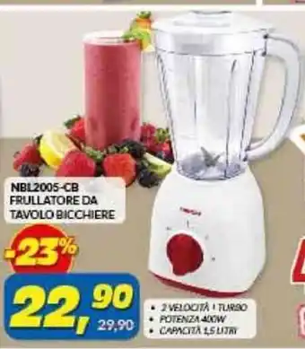 Risparmio Casa Frullatore Da Tavolo Bicchiere offerta