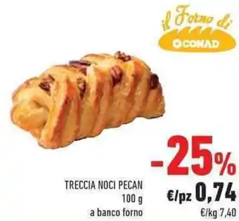 Conad Treccia Noci Pecan 100 g offerta