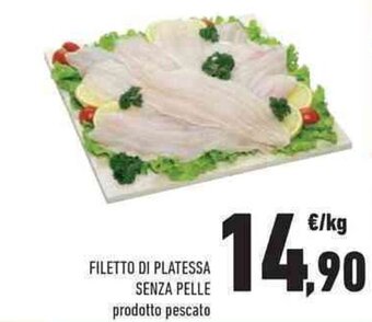 Conad Filetto di Platessa Senza Pelle offerta