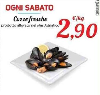 Conad Cozze fresche offerta
