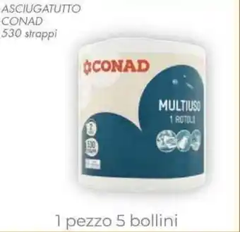 Conad Conad Asciugatutto 530 strappi offerta