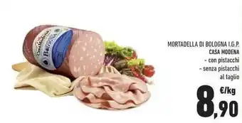 Conad Casa Modena Mortadella di Bologna I.G.P. offerta