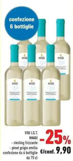 Conad Maggi Vini I.G.T. 75 cl offerta