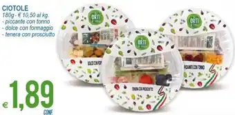 MD Discount Ciotole dolce con formaggio 180 g offerta