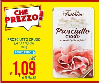 MD Discount La Fattoria Prosciutto Crudo 100 g offerta