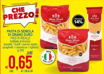 MD Discount Pasta Di Semola Di Grano Duro Pasta Reale 500 g offerta