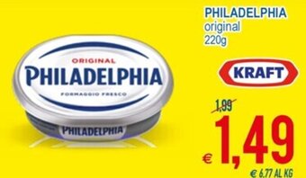 MD Discount Philadelphia original 220 g offerta
