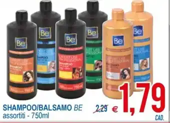 MD Discount Be Shampoo/Balsamo assortiti 750 ml offerta
