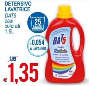 MD Discount DAT5 Detersivo Lavatrice 1,5L offerta