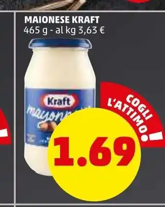 PENNY Maionese kraft 465g offerta
