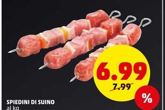 PENNY Spiedini di suino offerta