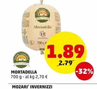 PENNY Mortadella 700g offerta