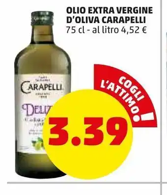 PENNY Olio extra vergine di oliva carapelli 75cl offerta