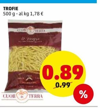 PENNY Trofie 500g offerta