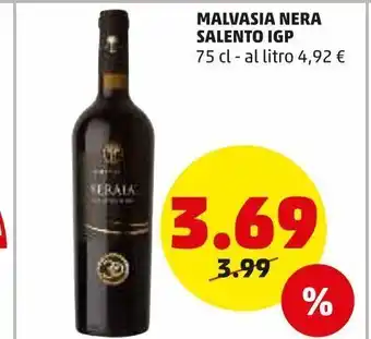 PENNY Malvasia nera salento igp 75cl offerta