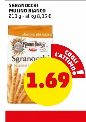 PENNY Sgranocchi mulino bianco 210g offerta