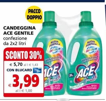 Candeggina ace gentile