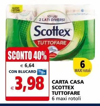 Carta casa scottex