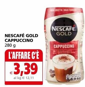 Il Gigante Cappuccino nescafè gold offerta