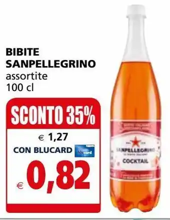 Il Gigante Bibite sanpellegrino offerta
