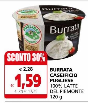 Il Gigante Burrata caseificio pugliese offerta
