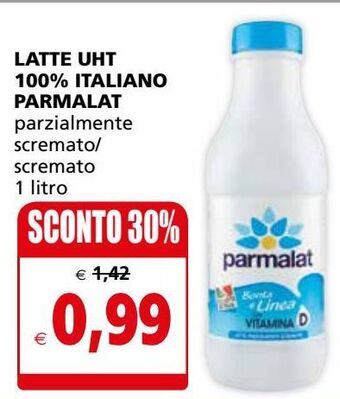 Il Gigante Latte uht parmalat offerta