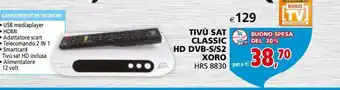 Tivù sat classic hd dvb-s/s2 xoro