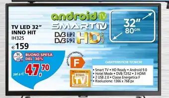 Tv led 32” inno hit