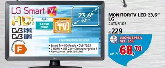 Monitor/tv led 23,6” lg