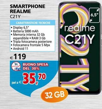 Smartphone realme c21y