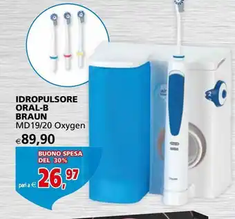 Il Gigante Idropulsore oral-b braun md19/20 oxygen offerta