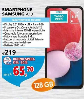 Smartphone samsung a13