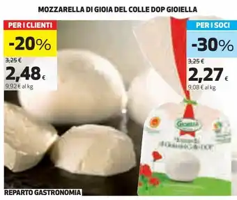 Mozzarella di gioia del colle dop gioiella