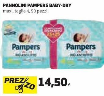 Coop Pannolini pampers baby-dry offerta