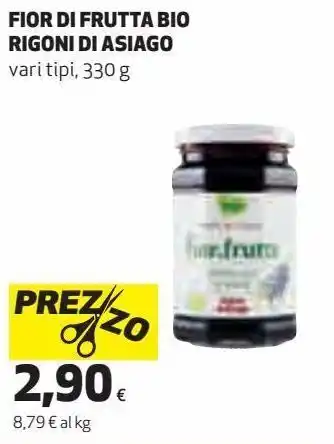 Coop Fior di frutta bio rigoni di asiago offerta