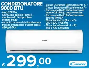 MD Discount Candy Condizionatore 9000 BTU offerta