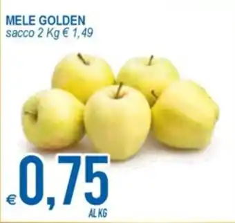 MD Discount Mele Golden sacco 2 kg offerta