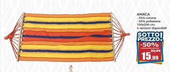 Amaca 100x200 cm