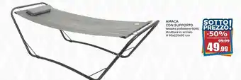 Happy Casa Amaca con Supporto 65x220x95 cm offerta