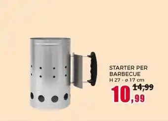 Happy Casa Starter per Barbecue H 27 - ø 17 cm offerta