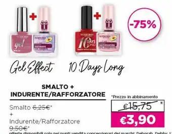 Acqua & Sapone Smalto + Indurenti/Rafforzatore offerta
