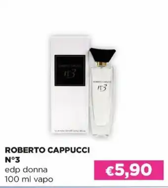 Acqua & Sapone n°3 Roberto Cappucci edp donna 100 ml vapo offerta